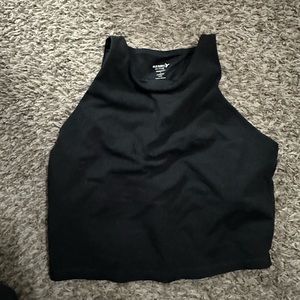 Old navy power hill crop top with built in bra size L